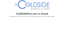 Tablet Screenshot of coldsideparts.com
